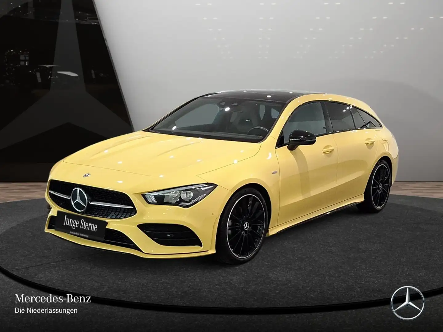 Mercedes-Benz CLA 180 EDITION 2020+AMG+NIGHT+PANO+LED+KAMERA+19" Gelb - 2
