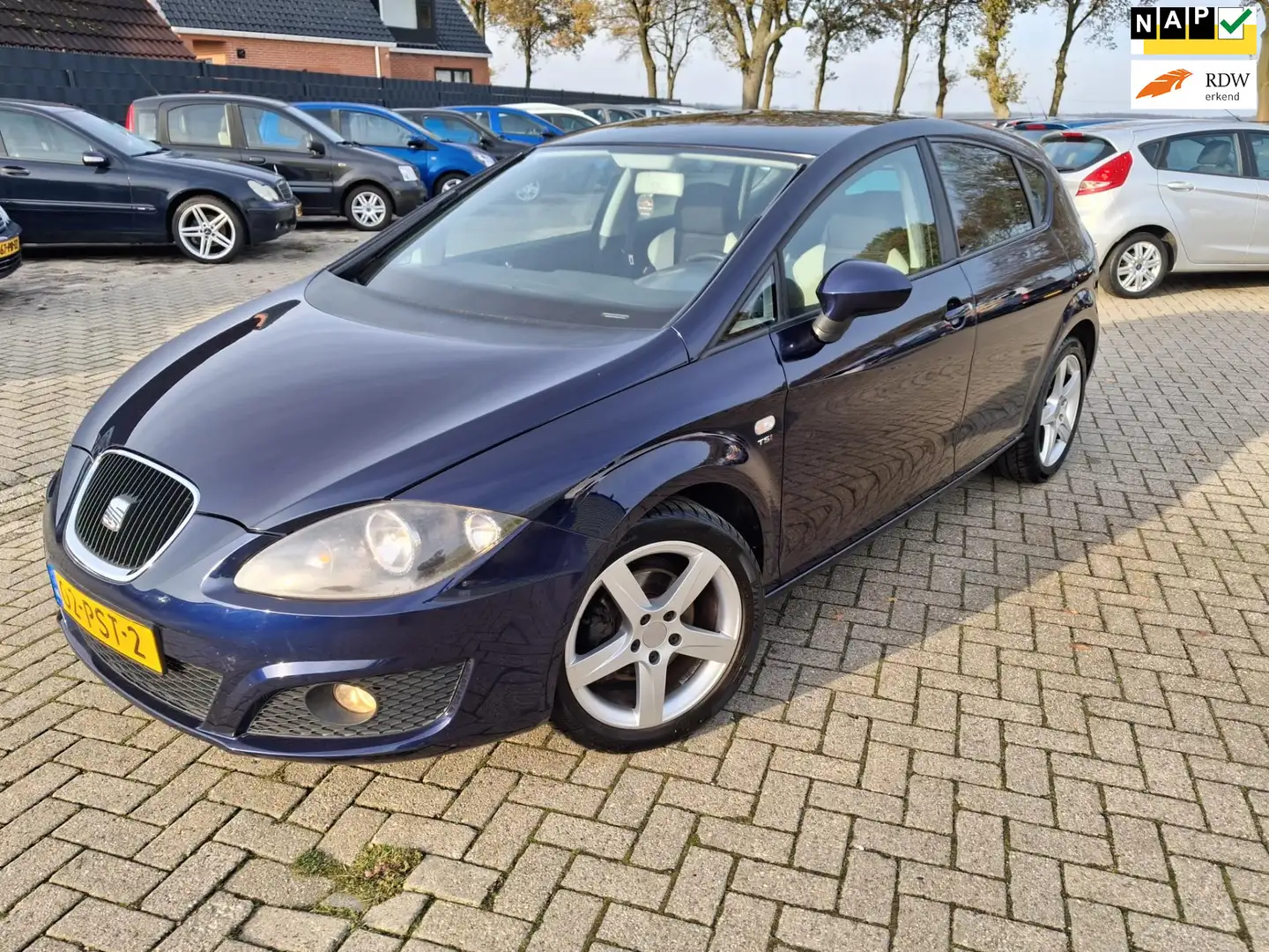 SEAT Leon 1.4 TSI Sport 2011. Climate/Cruise/Lichtmetaal etc Bleu - 1