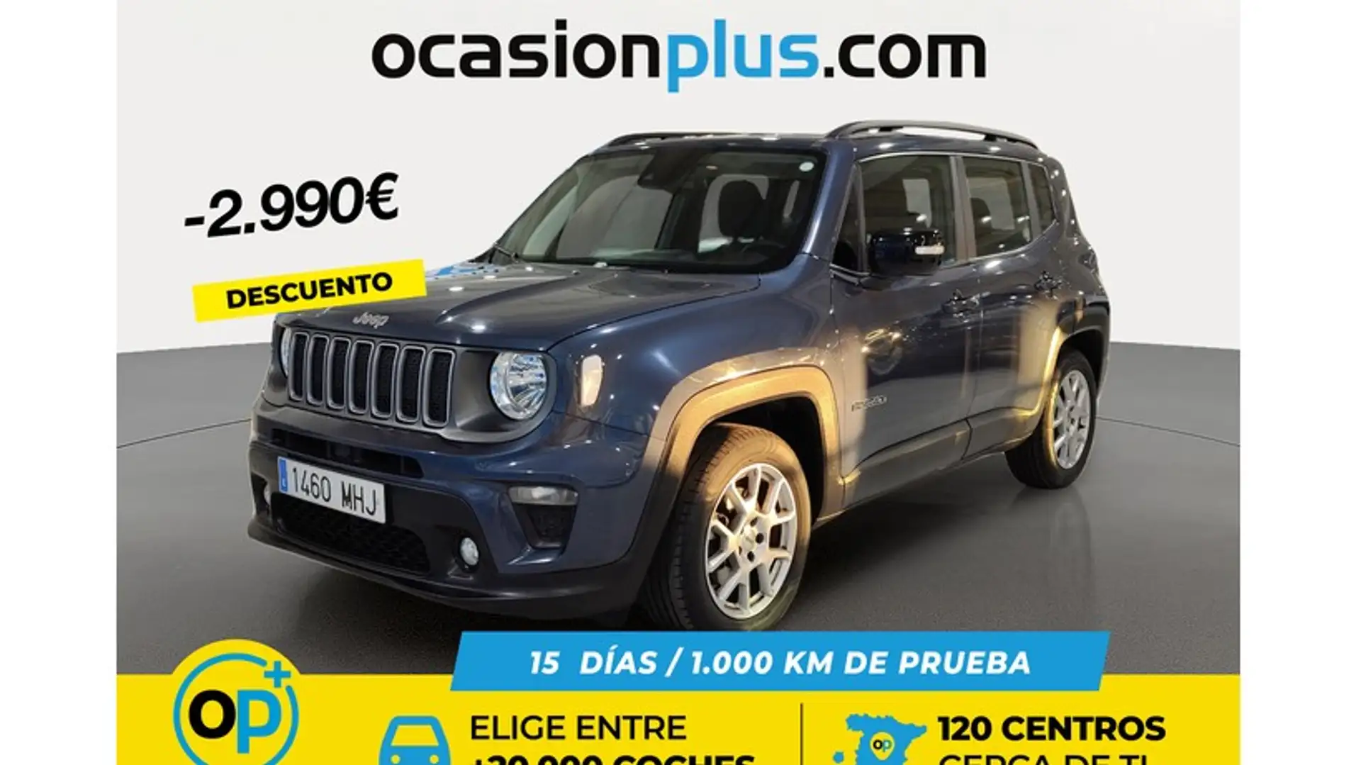 Jeep Renegade 1.5 MHEV Limited Bleu - 1