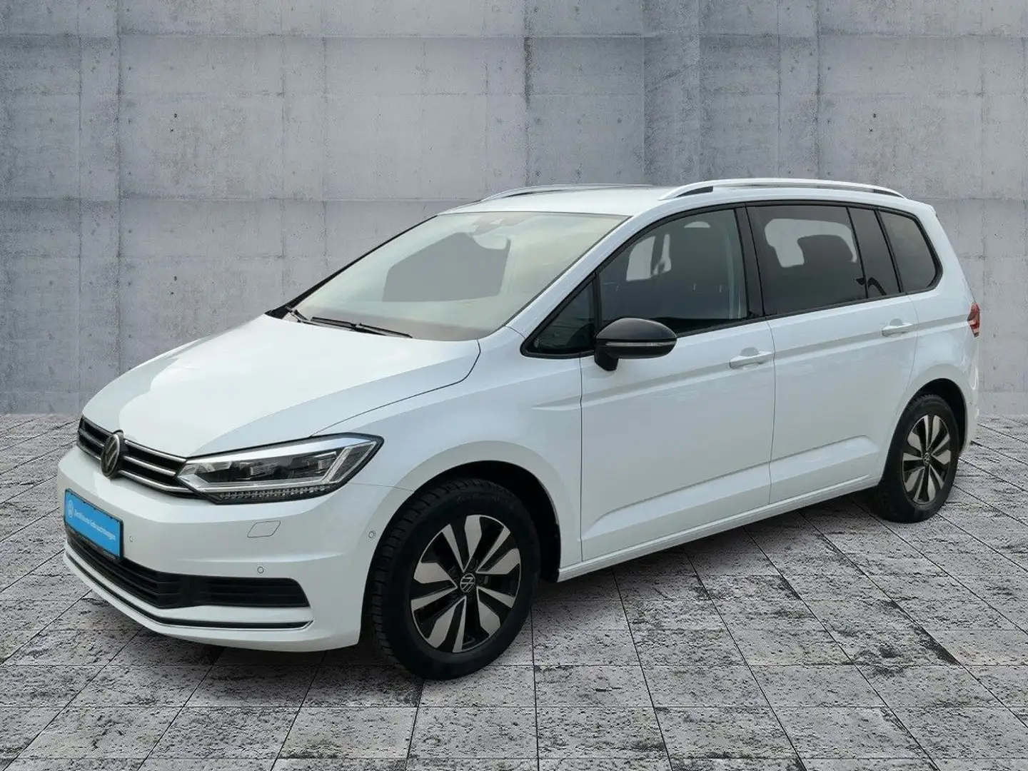 Volkswagen Touran 1.5 TSI DSG GOAL MATRIX+NAVI+AHK+ACC+7SI Weiß - 2
