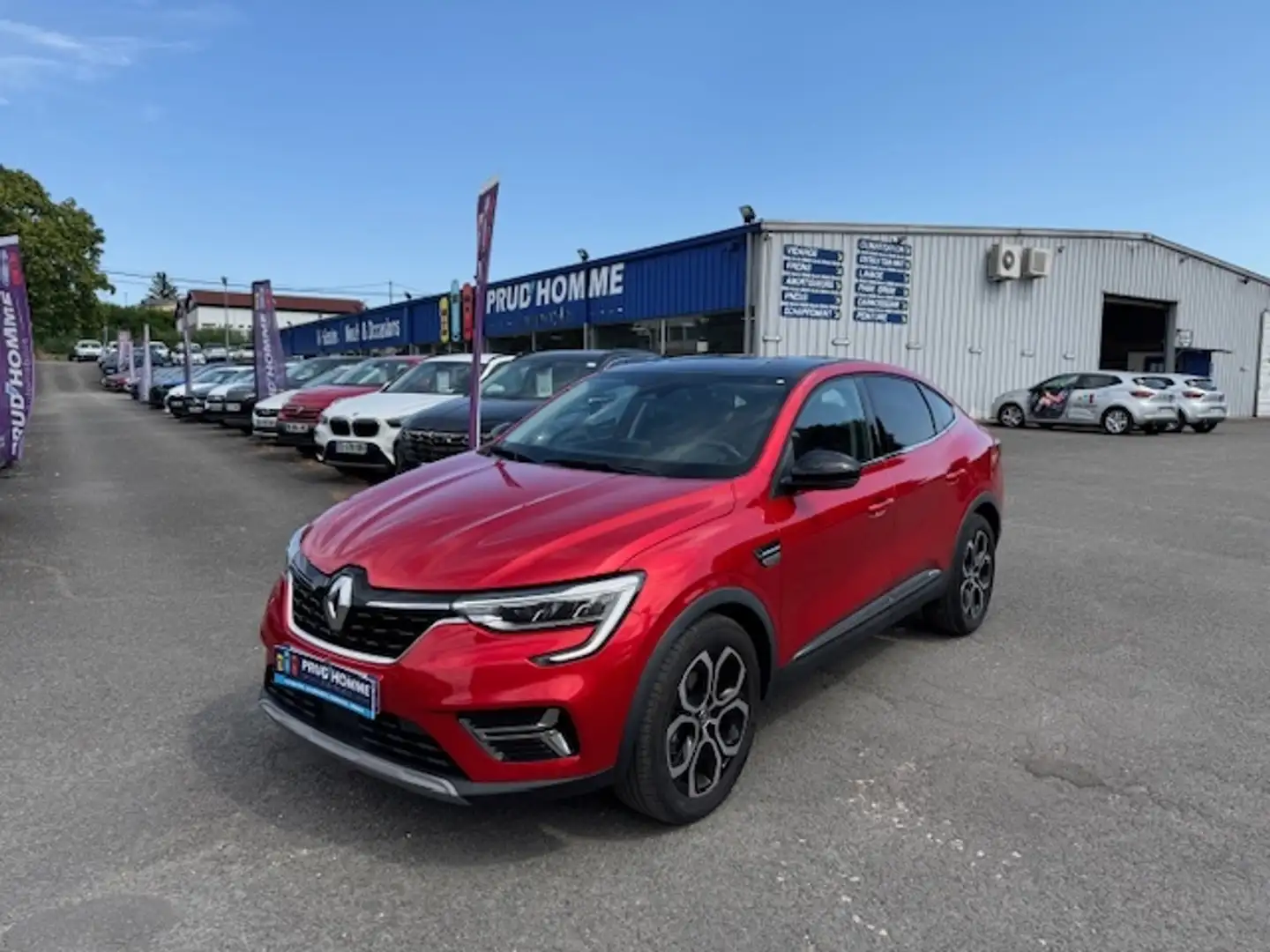 Renault Arkana 1.3 TCE MILD HYBRID 140CH TECHNO EDC Rouge - 1