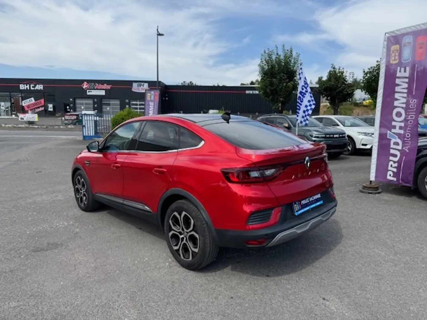 Renault Arkana 1.3 TCE MILD HYBRID 140CH TECHNO EDC Rouge - 2