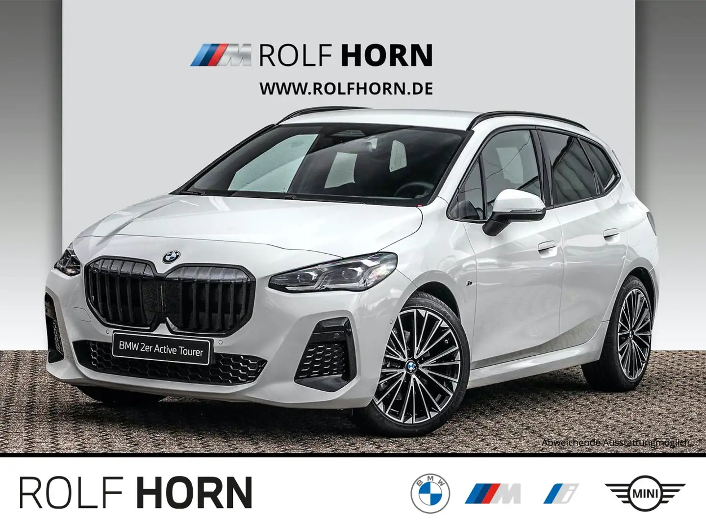 BMW 220 i Active Tourer M Sportpaket RKam AHK h/k 19" Weiß - 1