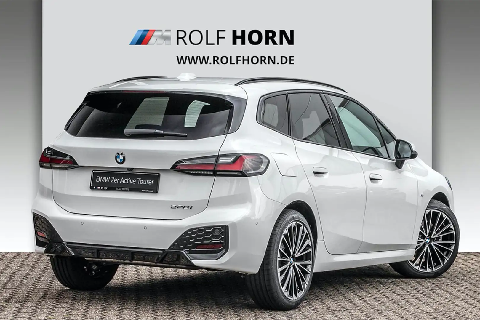 BMW 220 i Active Tourer M Sportpaket RKam AHK h/k 19" Weiß - 2