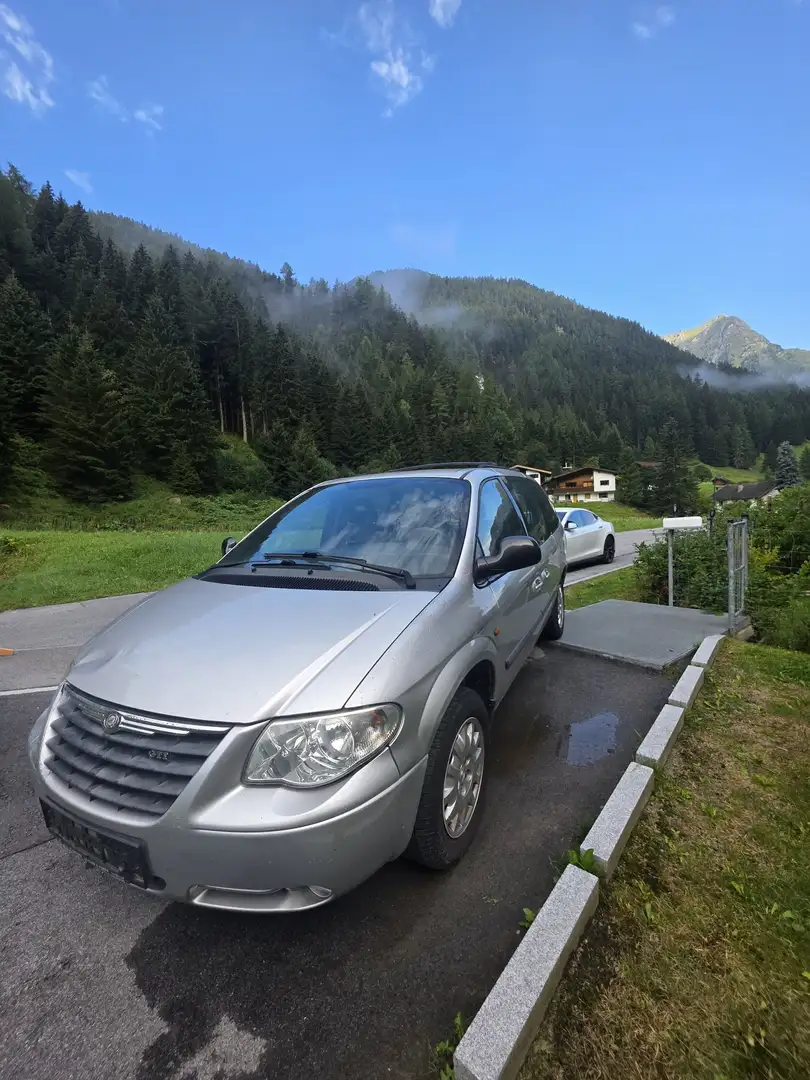 Chrysler Grand Voyager Pickerl 11.2026 gelocht. 7 Sitze Festpreis. Silber - 1