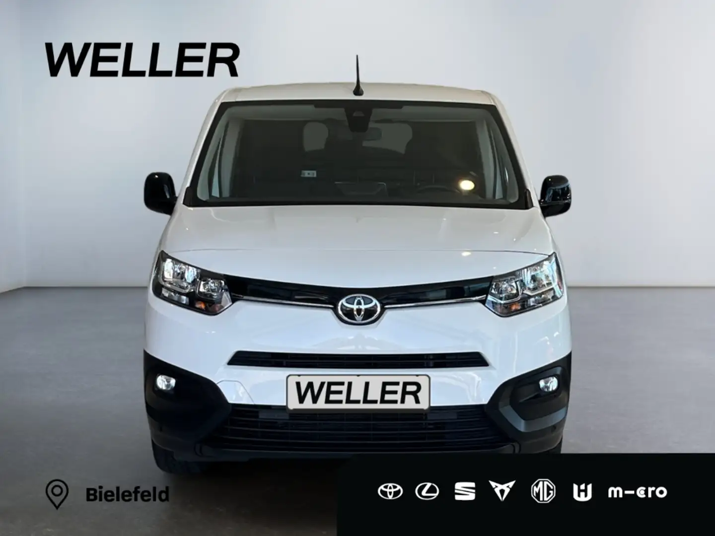 Toyota Proace City L1 1,5l D-4D Meister *CarPlay*PDC*TWA*Allwetterrei Weiß - 2