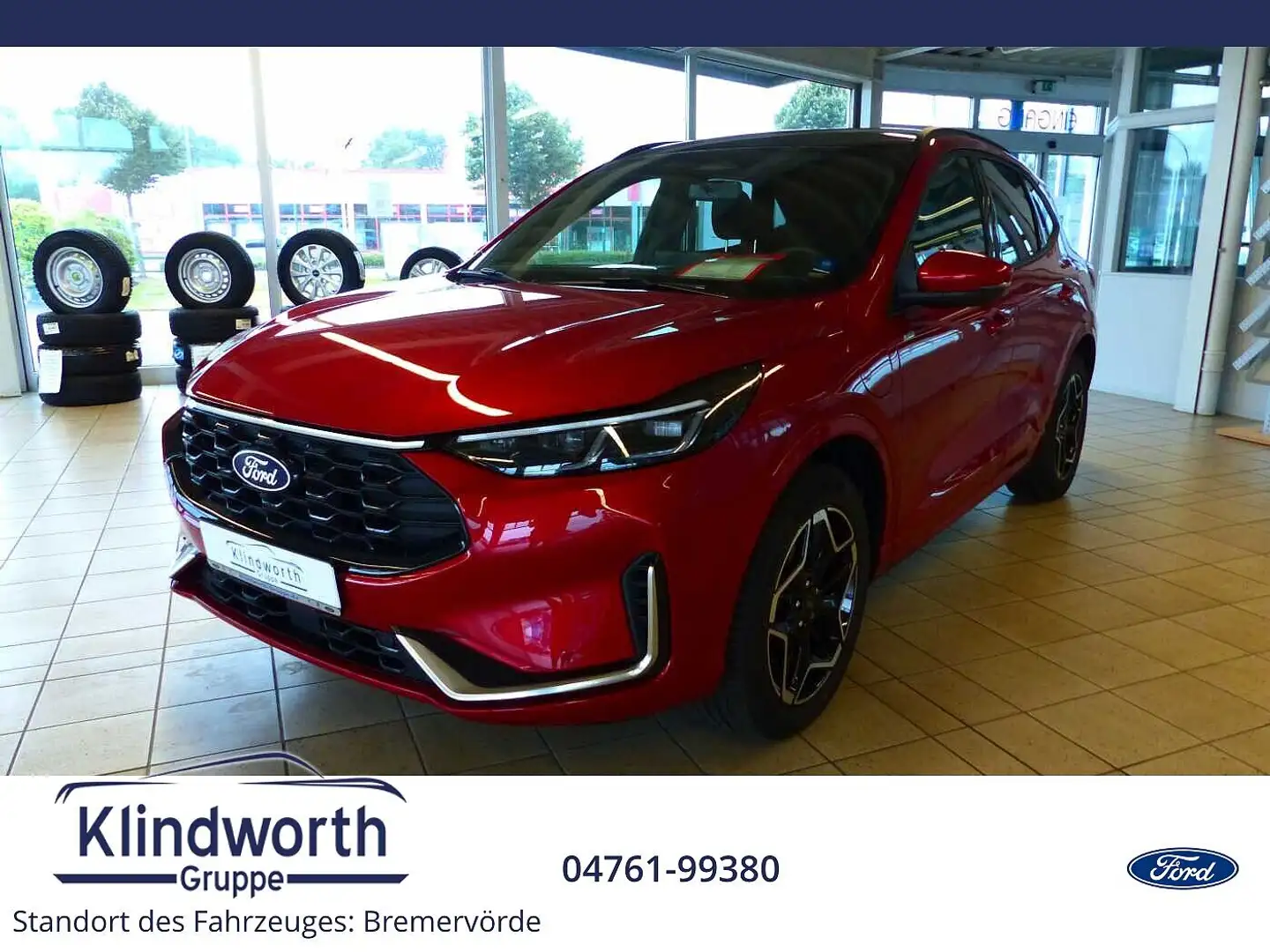 Ford Kuga 2.5 Duratec PHEV ST-LINE X Pano,LED Rot - 1