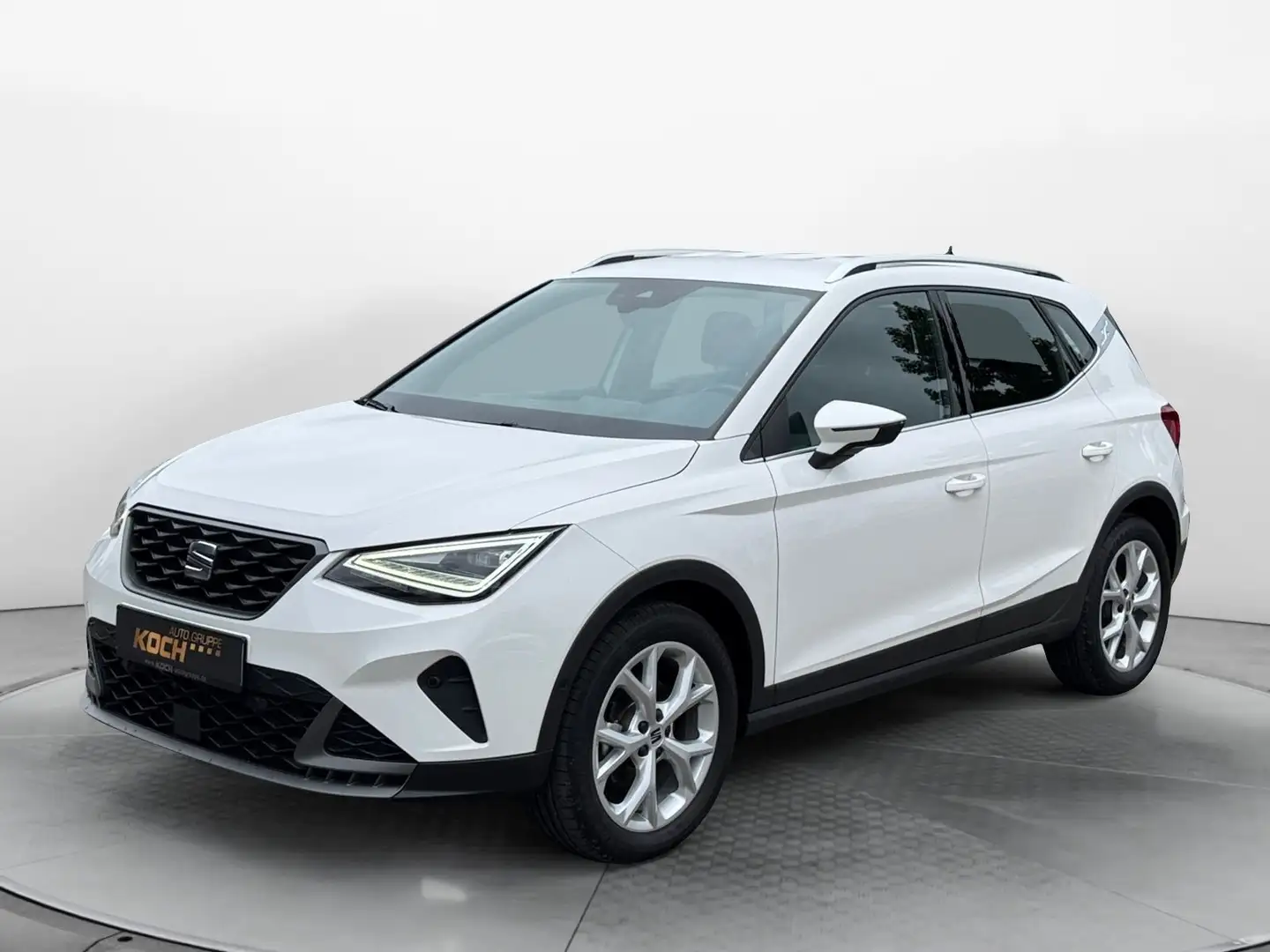 SEAT Arona 1.0 TSI FR PDC*RFK*SHZ*FullLink*Klima*Navi Weiß - 2