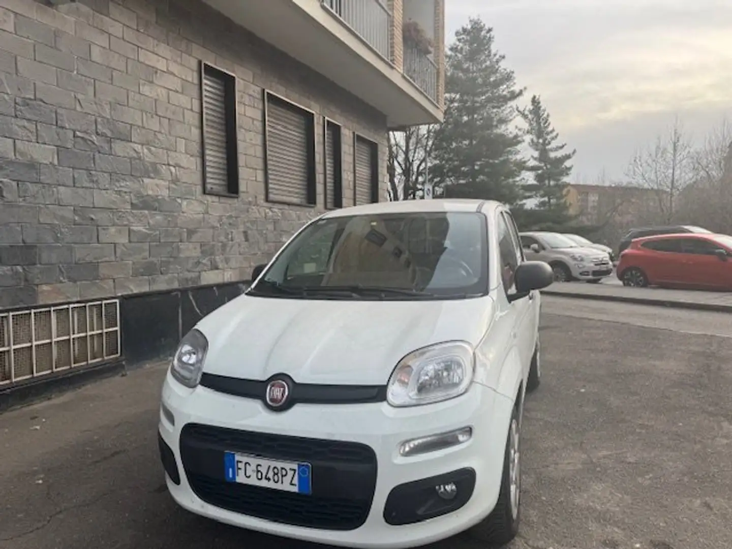 Fiat Panda van benzina metano 2016  6b prezzo finito Wit - 2