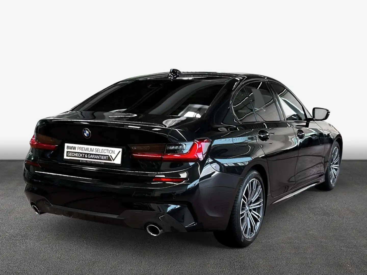 BMW 320 d xDrive Aut. M Sport, Alarmanlage, Glasdach, P Zwart - 2