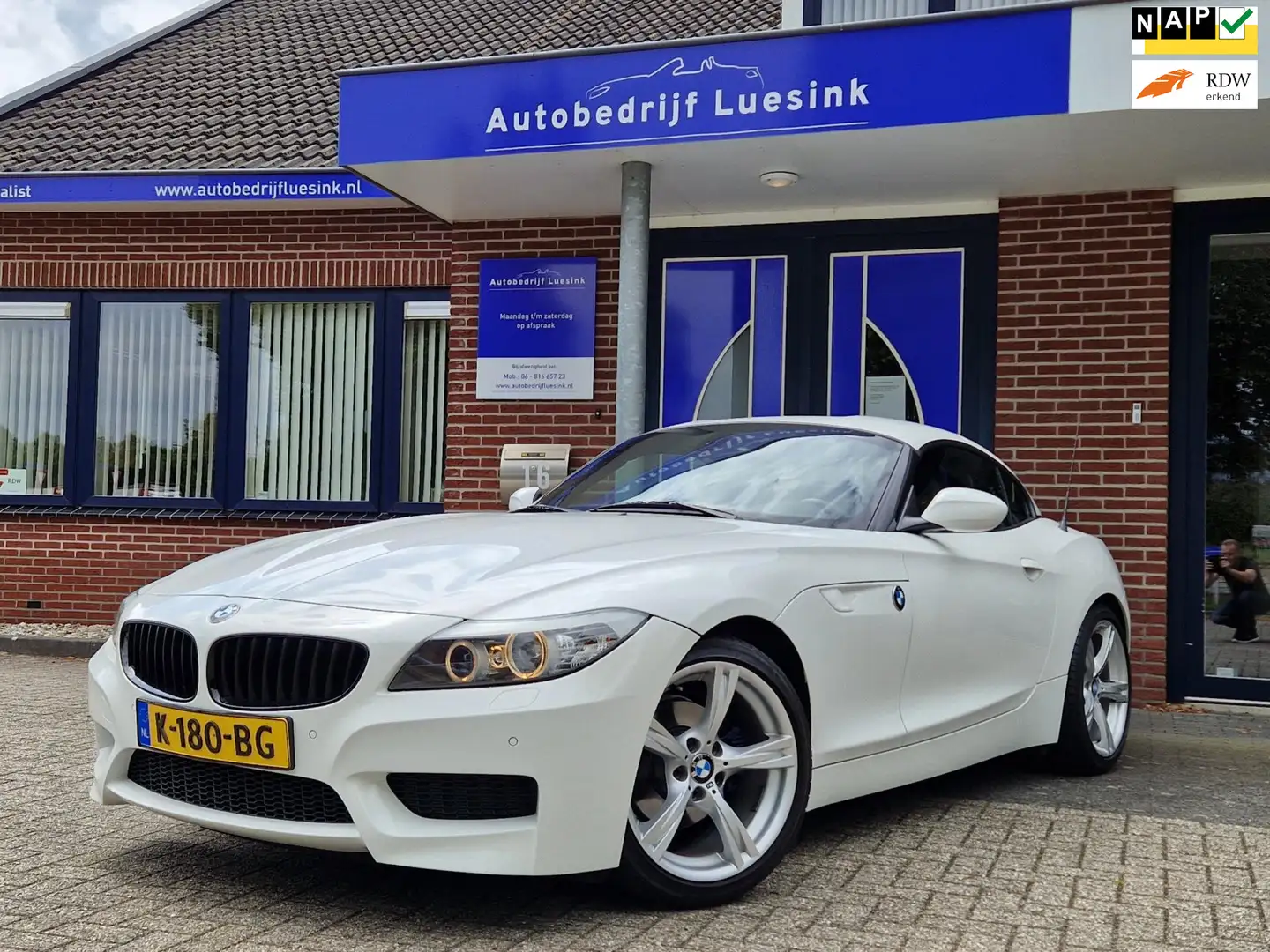 BMW Z4 Roadster SDrive23i M-Sportpakket Stuurverwarming M Bílá - 1