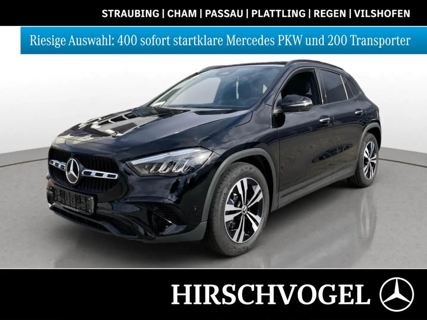 Mercedes-Benz GLA 180 d Progressive Line+Night+Pano+DISTRONIC Schwarz - 1