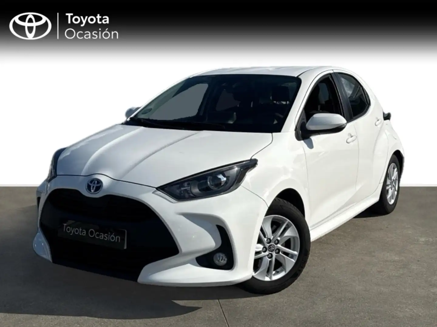 Toyota Yaris 120H 1.5 Business Plus Blanc - 1