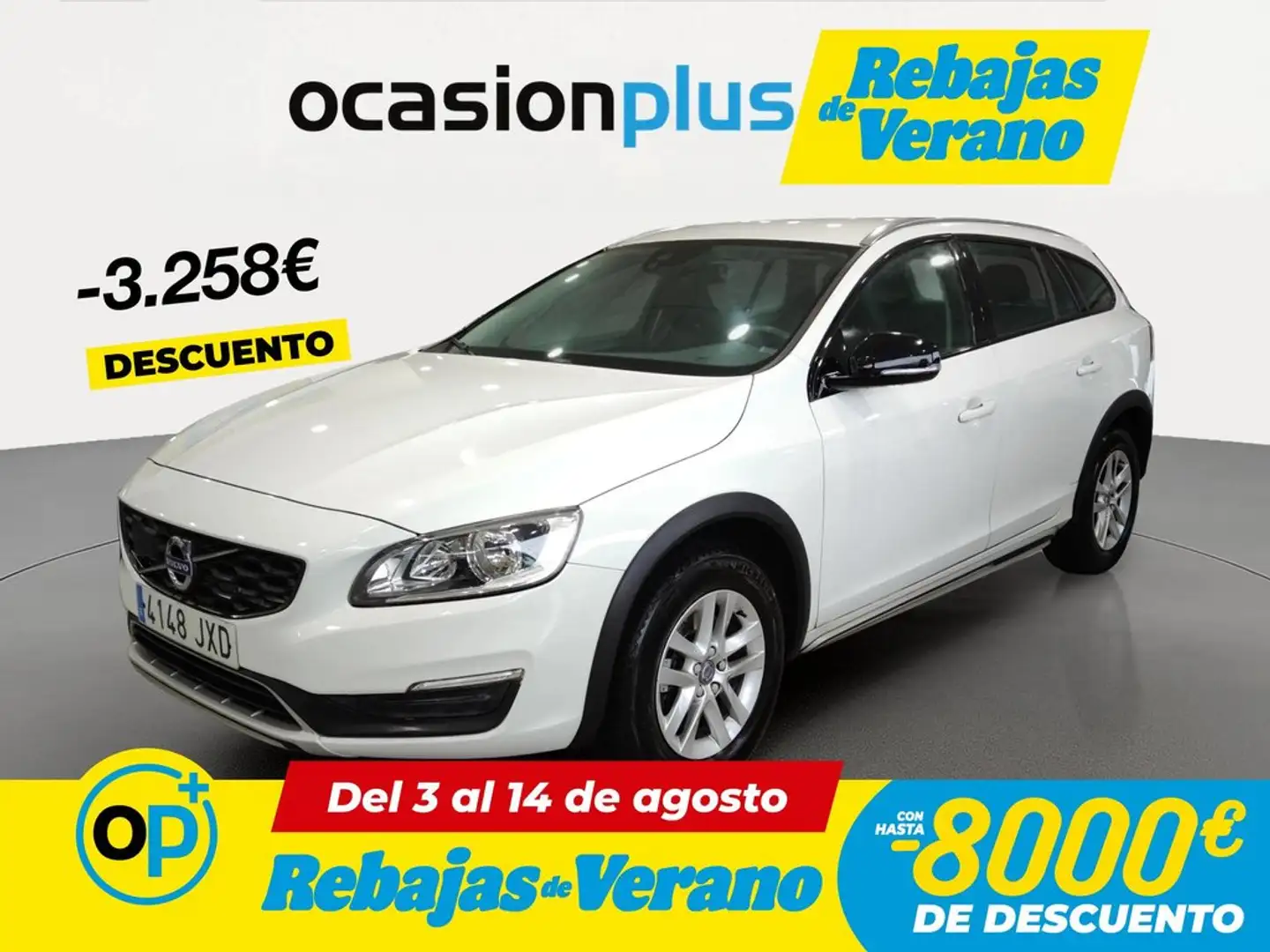 Volvo V60 Cross Country D3 Kinetic Aut. Blanco - 1