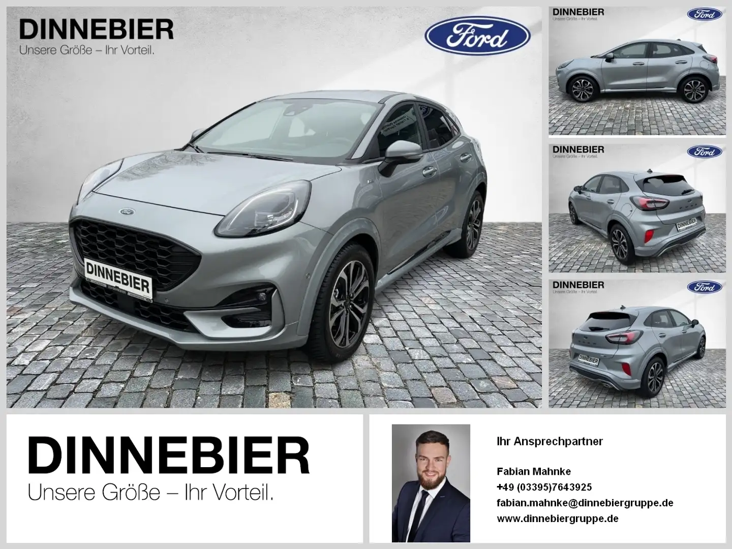 Ford Puma ST-Line LED+Kamera+Allwetter+Winterpaket Argent - 1