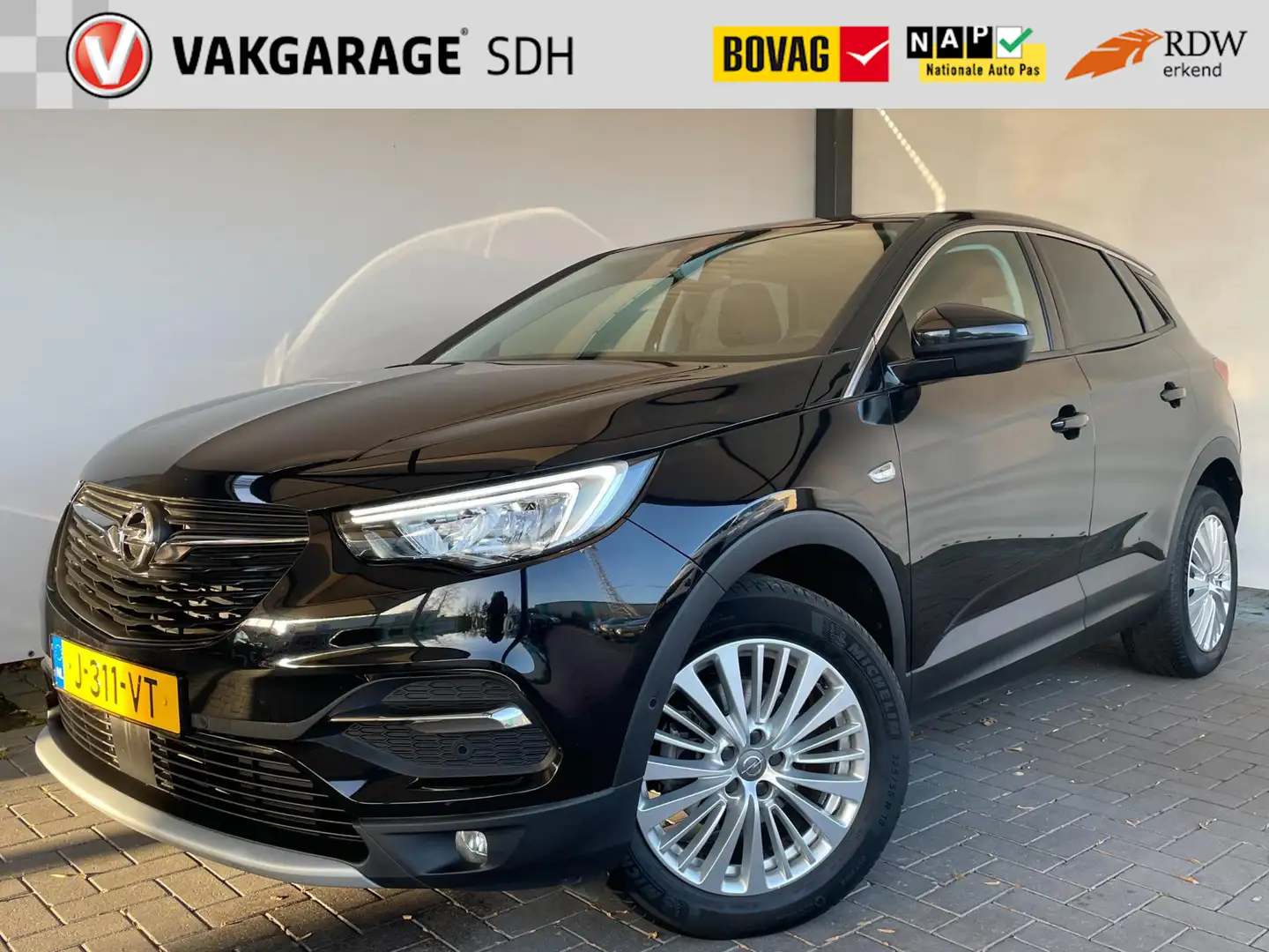 Opel Grandland X 1.2 Turbo Innovation|NAP|Automaat|PDC Noir - 1