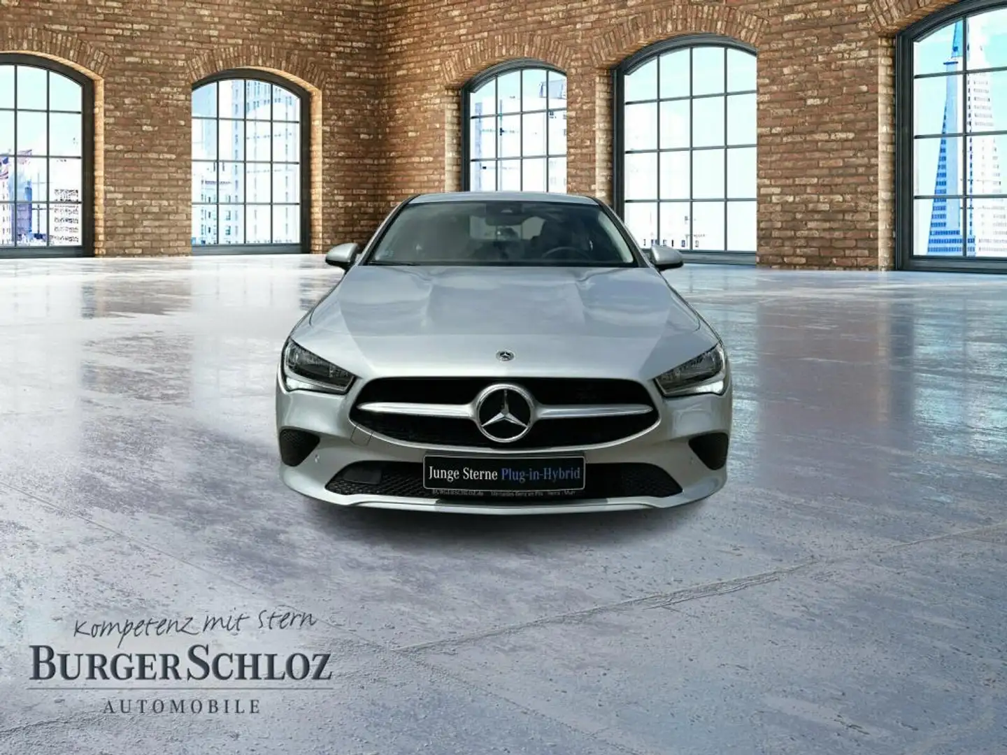 Mercedes-Benz CLA 250 e +PDC SHZ SpurH LM AUT KlimaA Silber - 2