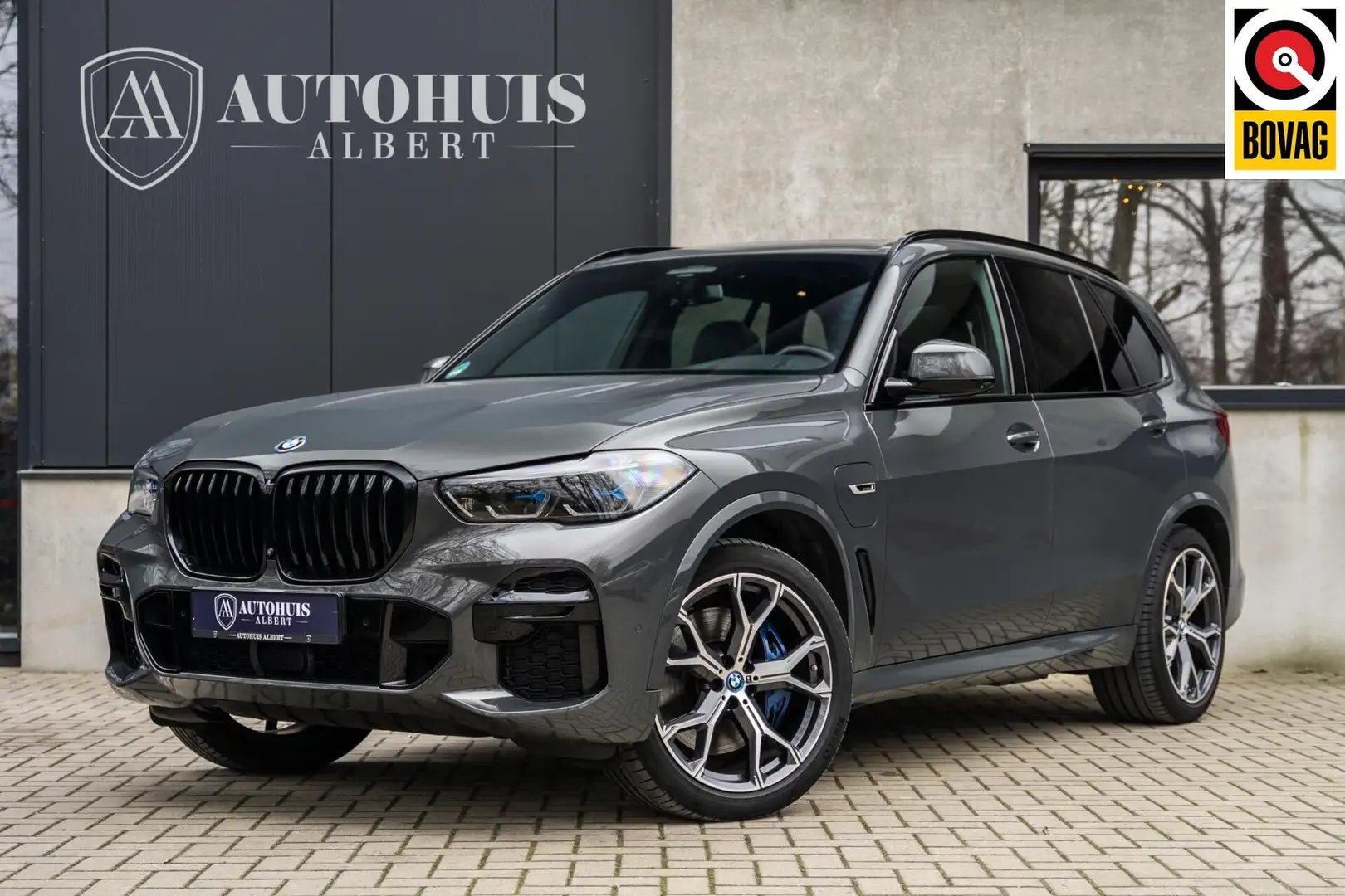 BMW X5 xDrive45e M-Sport Dravit B&W Massage Carbon Merino Grau - 1