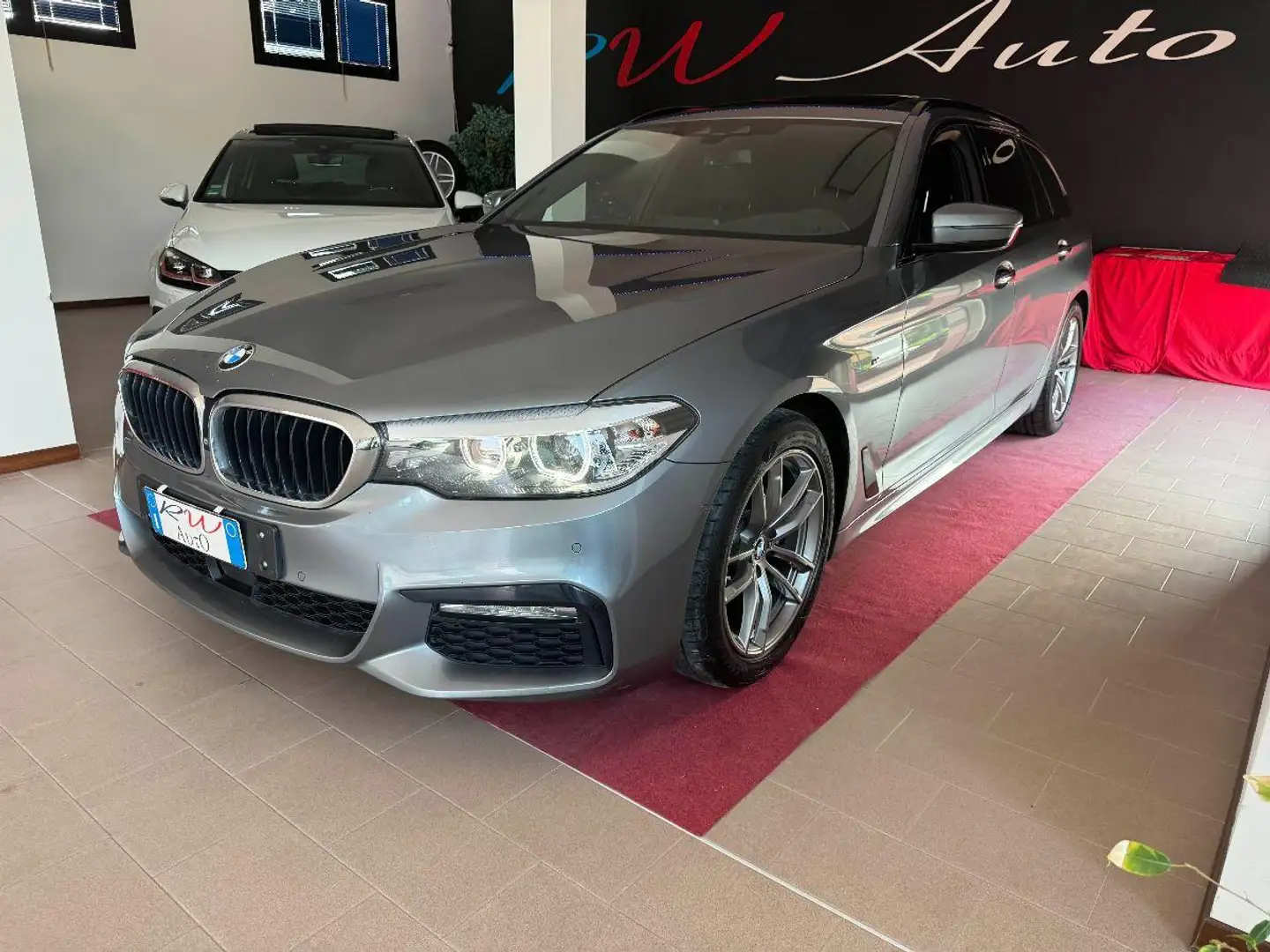 BMW 520 d Touring Msport Grigio - 1
