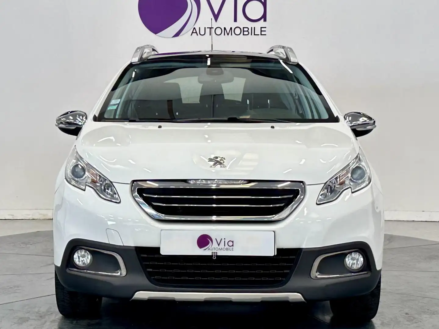 Peugeot 2008 1.6 VTI 120 FELINE TITANE / CHAINE DE DISTRIBUTION Blanc - 2