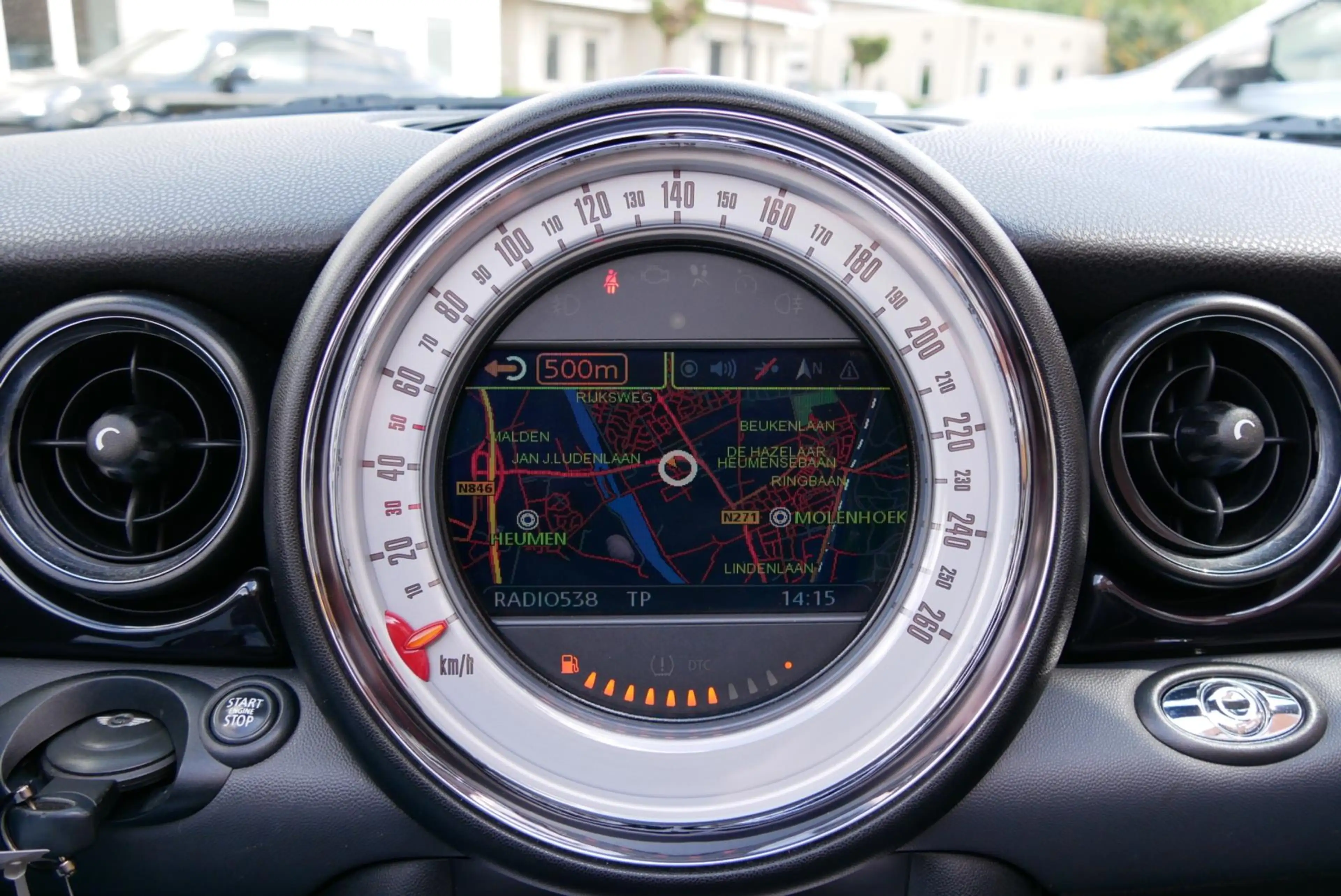 MINI Cooper S Cabrio Mini 1.6 Chili luxe leder.new ketting. navi. stoel — photo 19