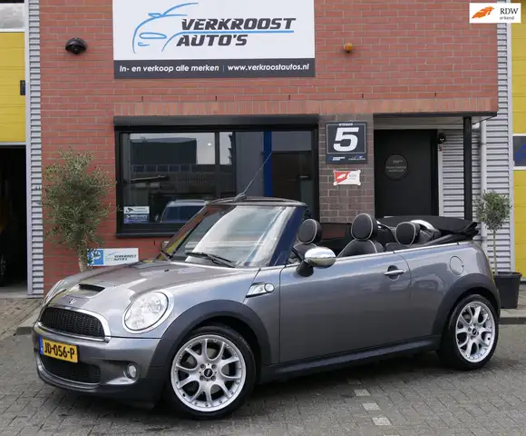 MINI Cooper S Cabrio Mini 1.6 Chili luxe leder.new ketting. navi. stoel