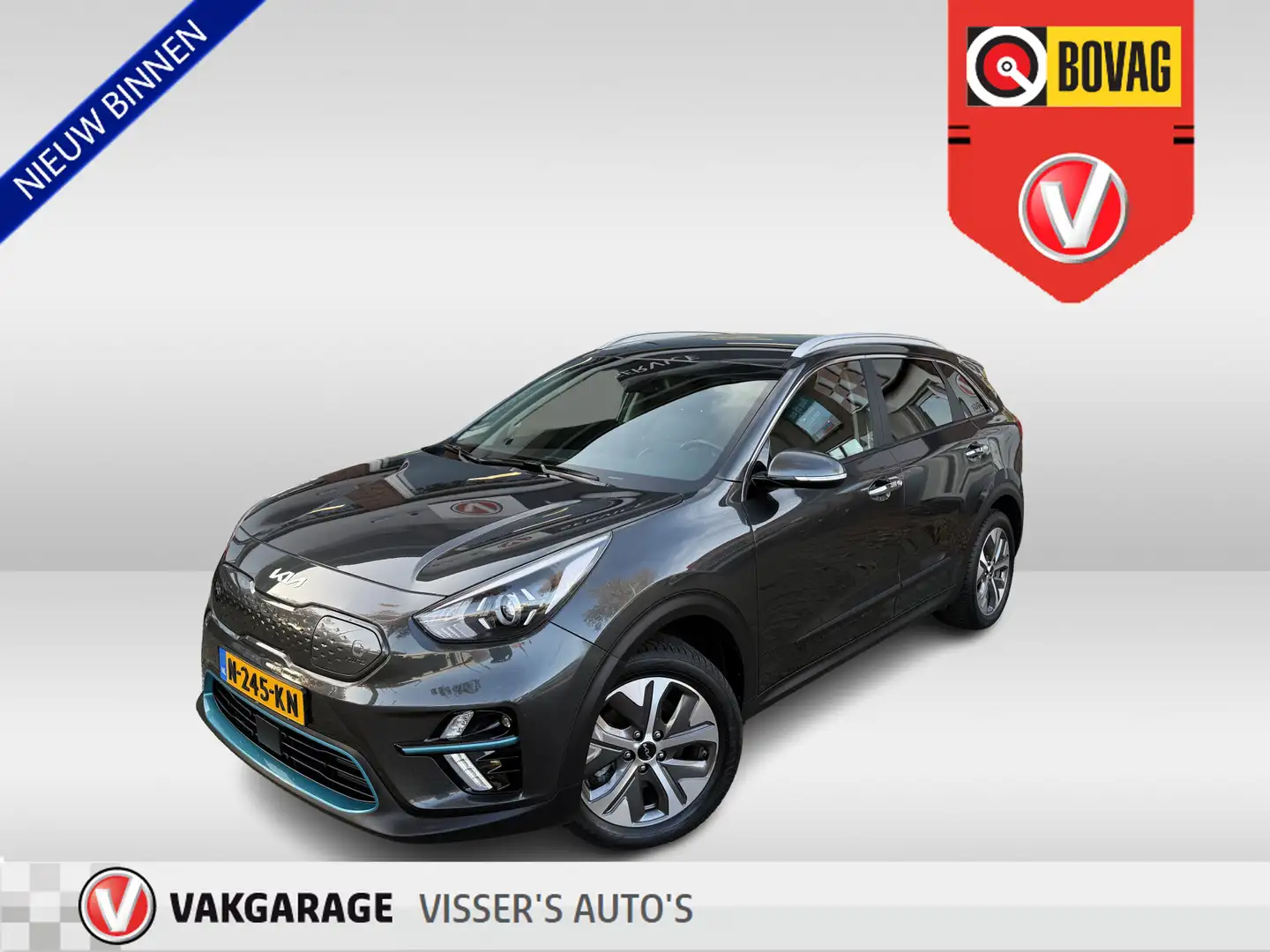 Kia e-Niro EV Edition 64 kWh | Apple carplay/android auto | v Gris - 1