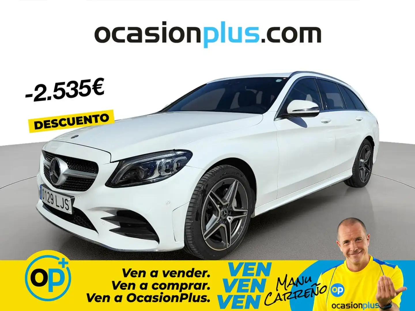 Mercedes-Benz C 220 Estate 220d 4Matic 9G-Tronic Blanco - 1