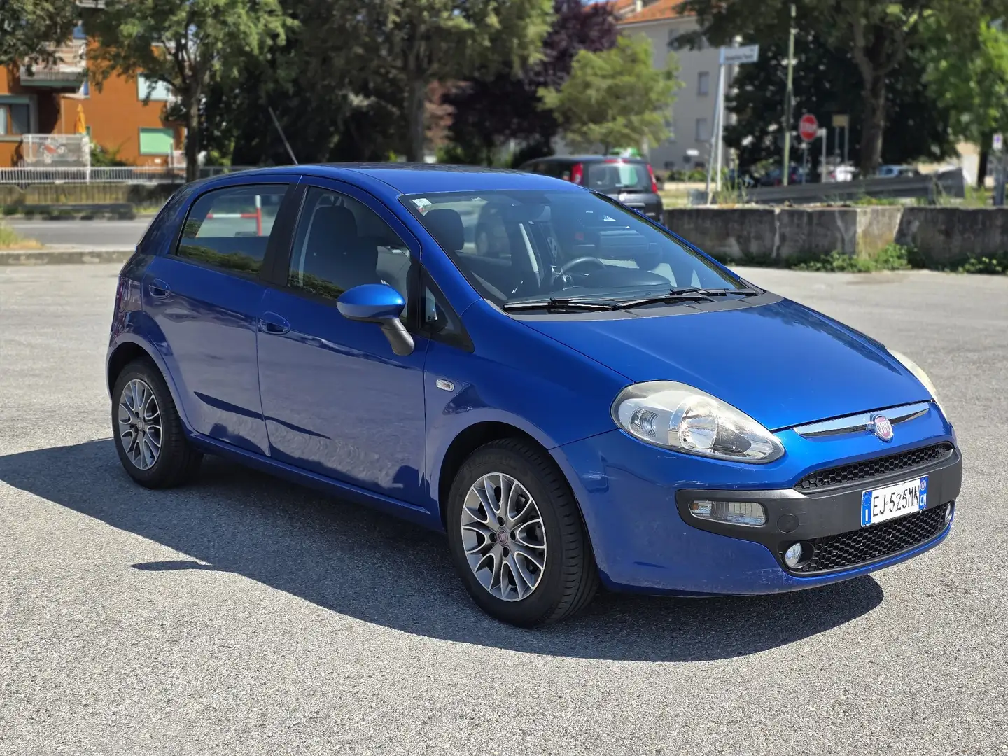 Fiat Punto Evo 3p 1.2 Dynamic s&s Blu/Azzurro - 2