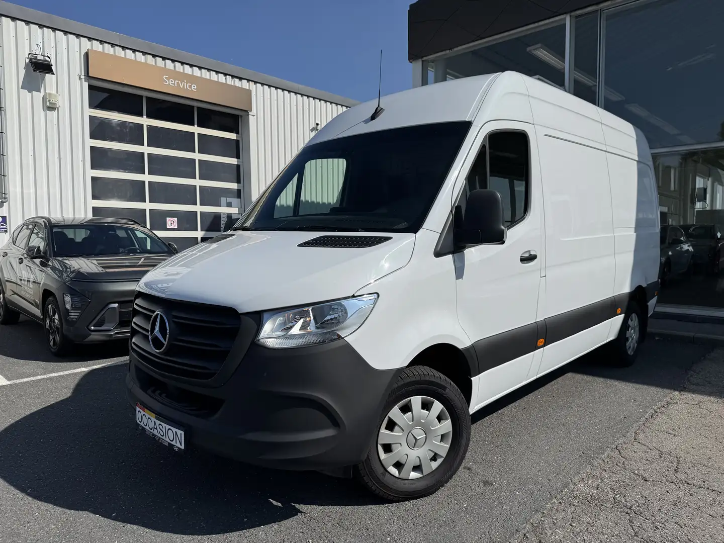 Mercedes-Benz Sprinter 317 CDI RWD L2/ TVAC/LIBRAMONT Blanc - 1