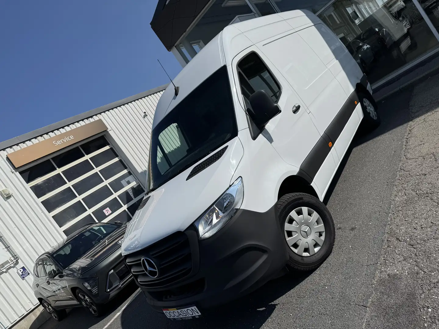 Mercedes-Benz Sprinter 317 CDI RWD L2/ TVAC/LIBRAMONT Blanc - 2