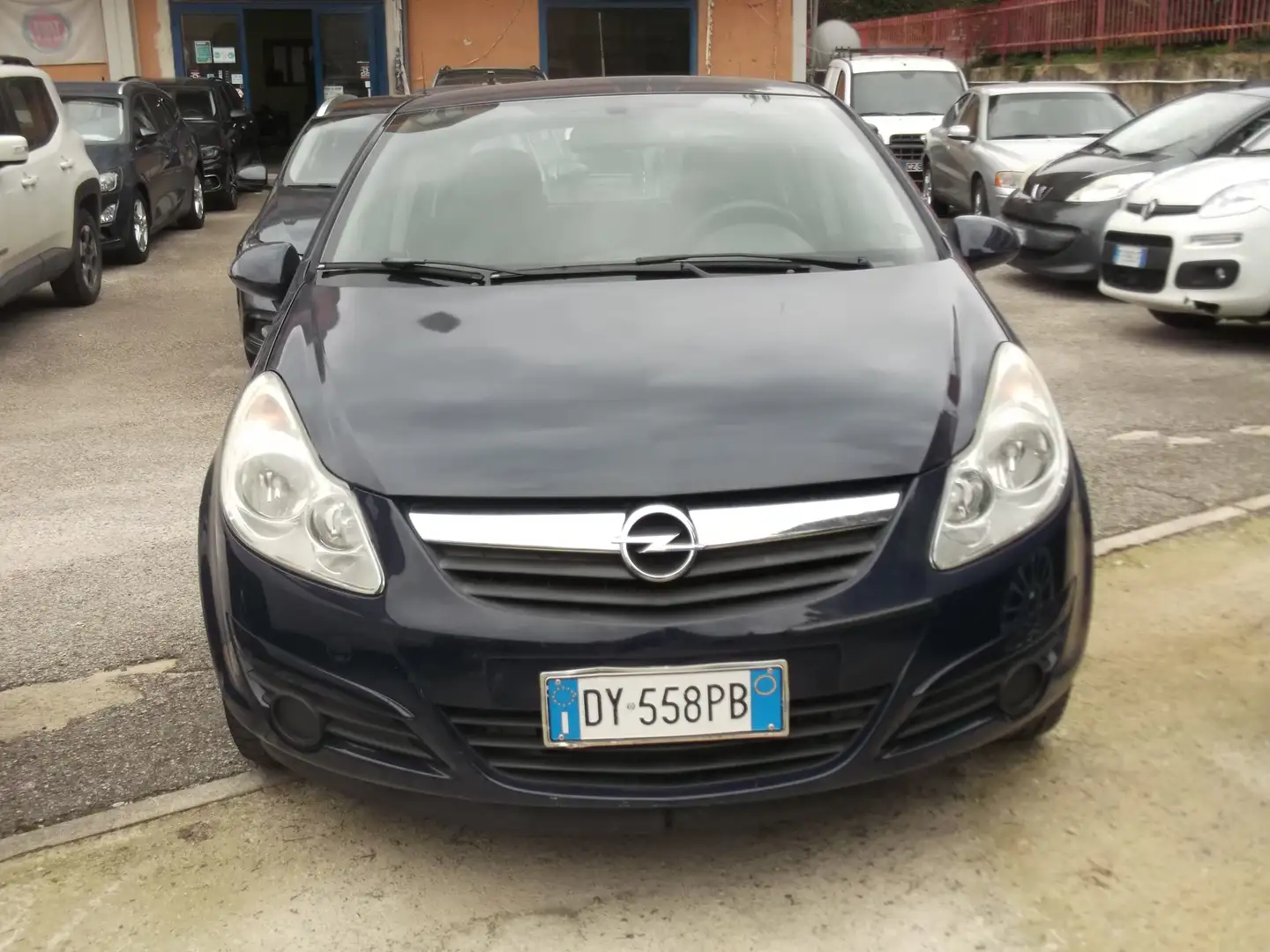Opel Corsa Corsa IV 2010 5p 1.0 Club Bleu - 1