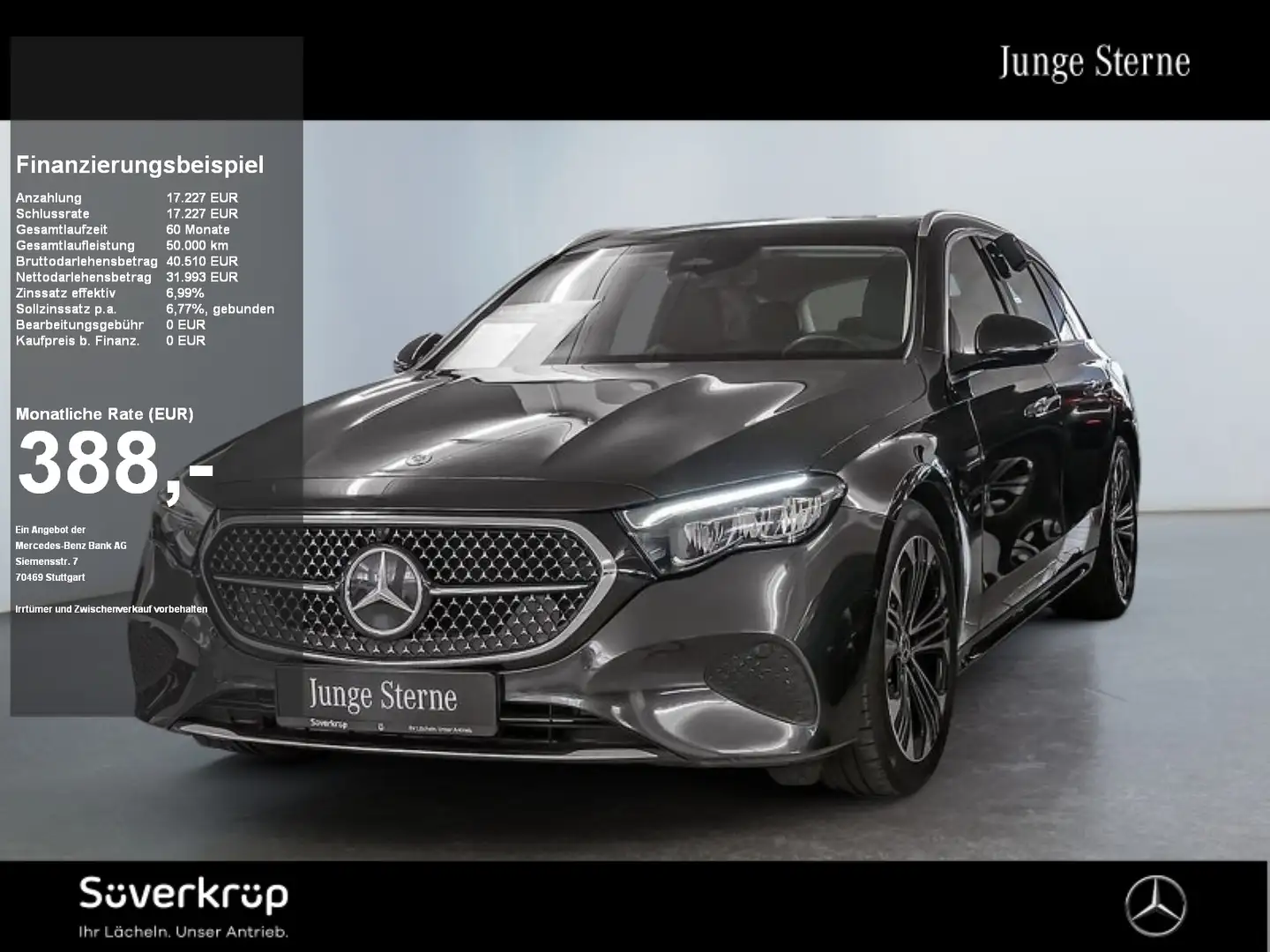 Mercedes-Benz E 220 T d , AVANTGARDE KAMERA SPUR DISTR PANO Gris - 1