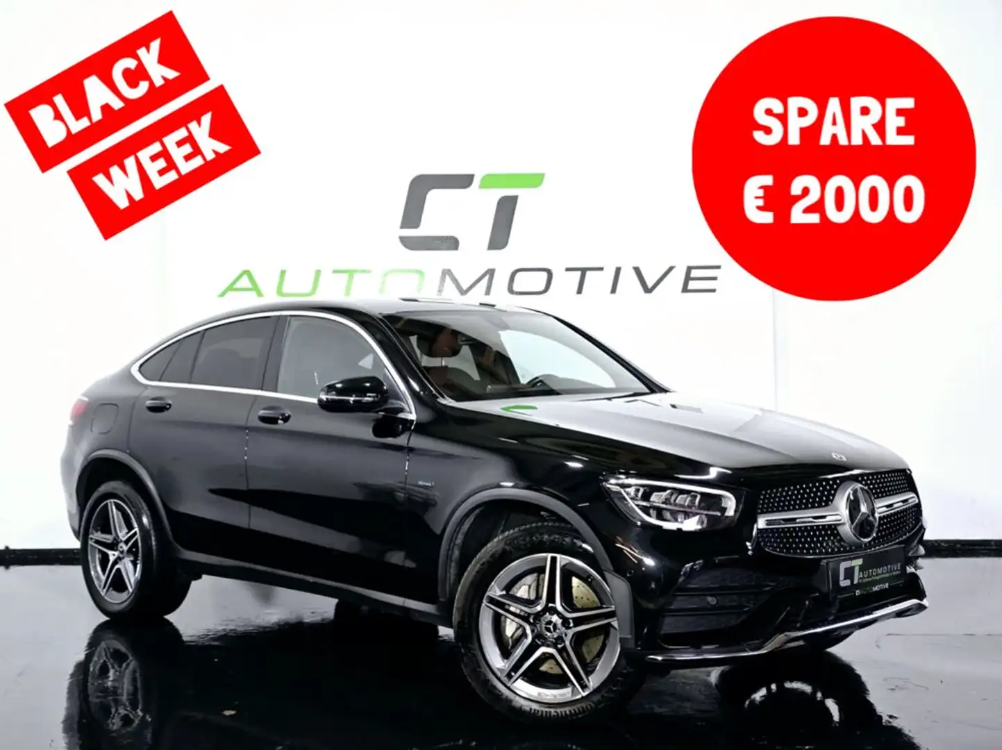 Mercedes-Benz GLC 300 DE Coupe AMG-Line Aut.‼️BLACK WEEK‼️ Schwarz - 1