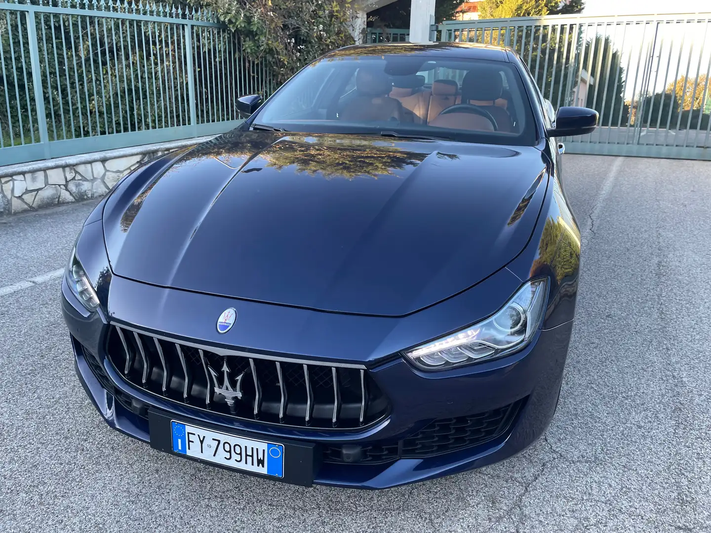 Maserati Ghibli Ghibli 3.0 V6 ds Granlusso 275cv auto my19 Blu/Azzurro - 2