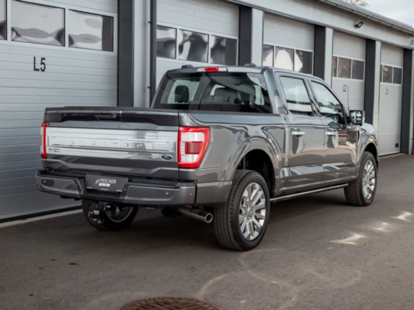 Ford F 150 F-150 LIMITED FHEV SuperCrew 5,5'-Bed 4x4 Gris - 2