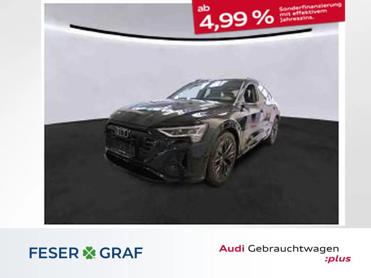 Audi Q8 Sportback e-tron 55 quattro S-Line Negro - 1