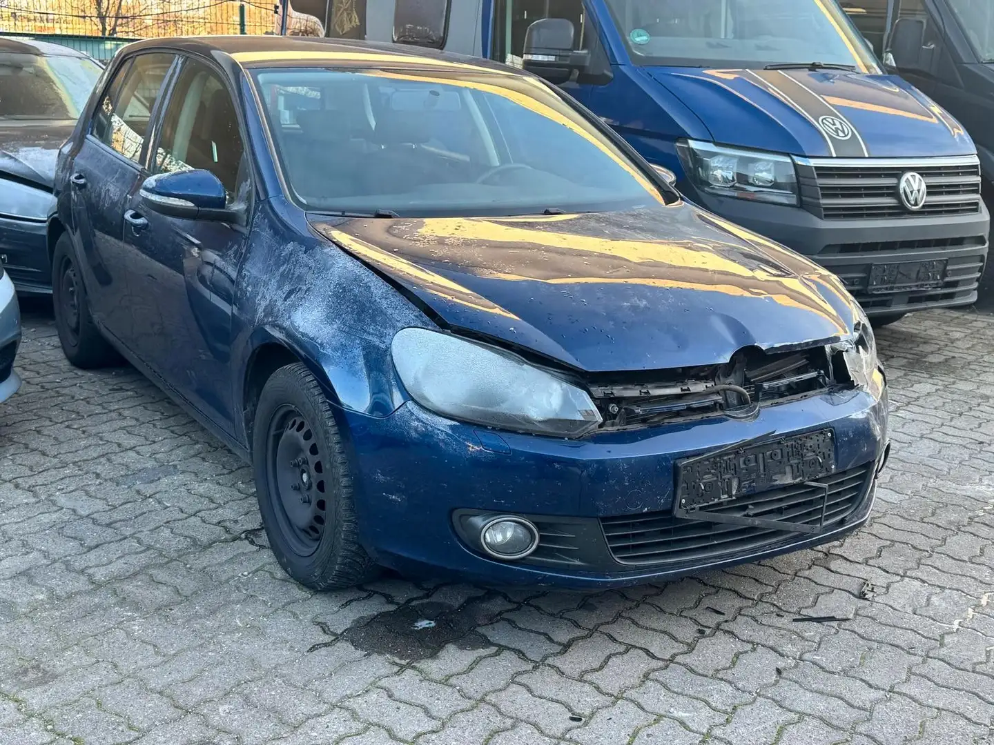 Volkswagen Golf VI TDI 1,6-77KW /DSG/Klima Blau - 2