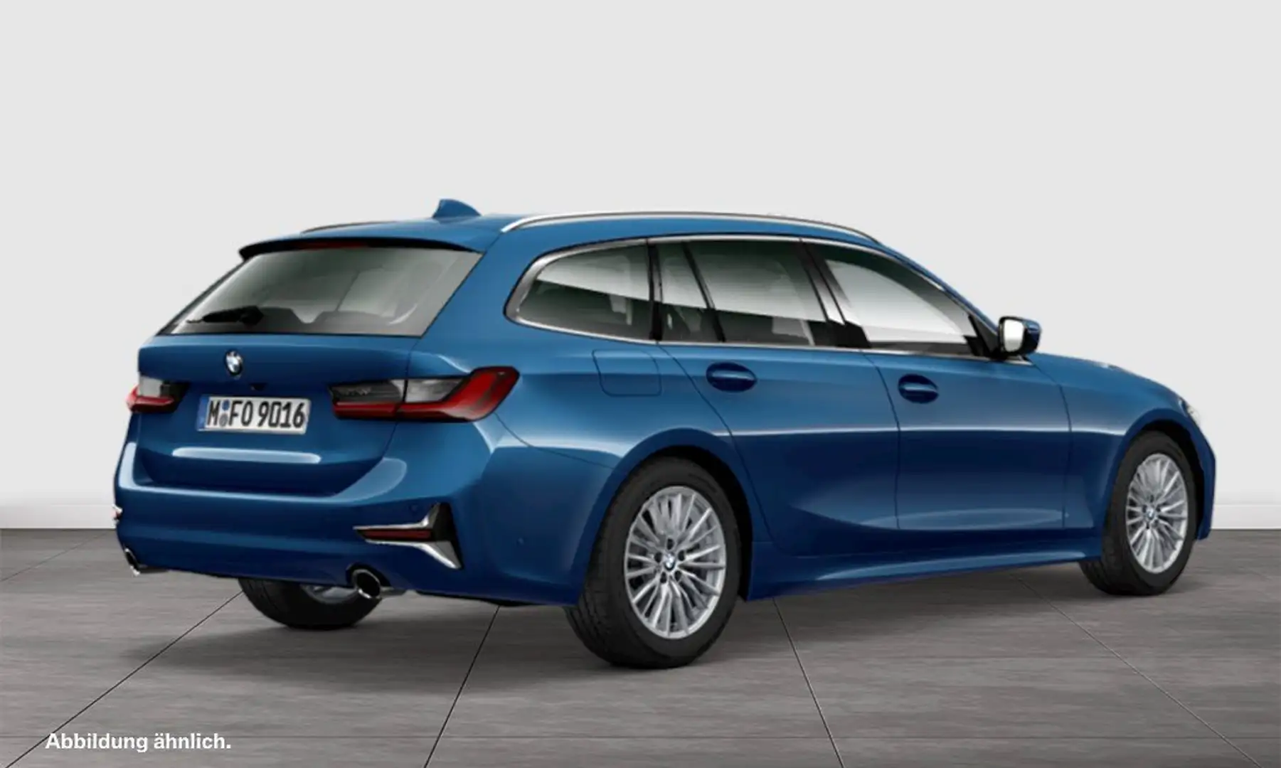 BMW 320 d xDrive A Luxury Line Head-Up HiFi DAB WLAN Blau - 2