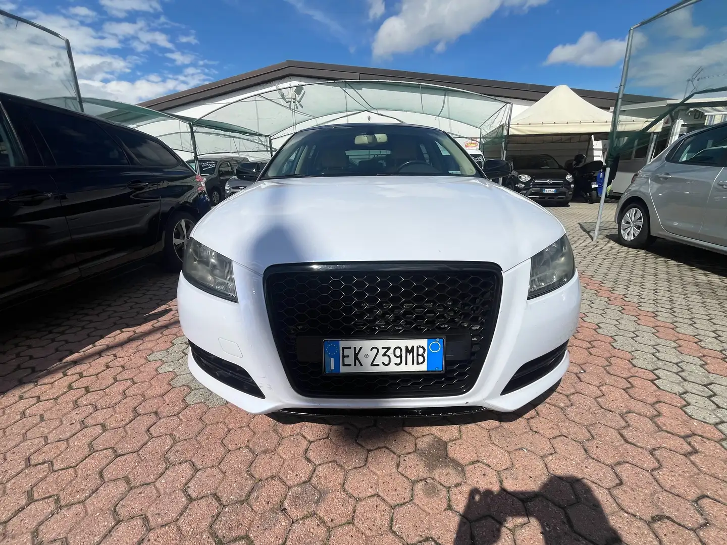 Audi A3 A3 Sportback 2.0 tdi Ambition Bianco - 2