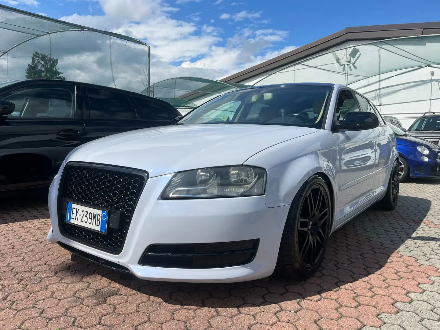 Audi A3 A3 Sportback 2.0 tdi Ambition Bianco - 1