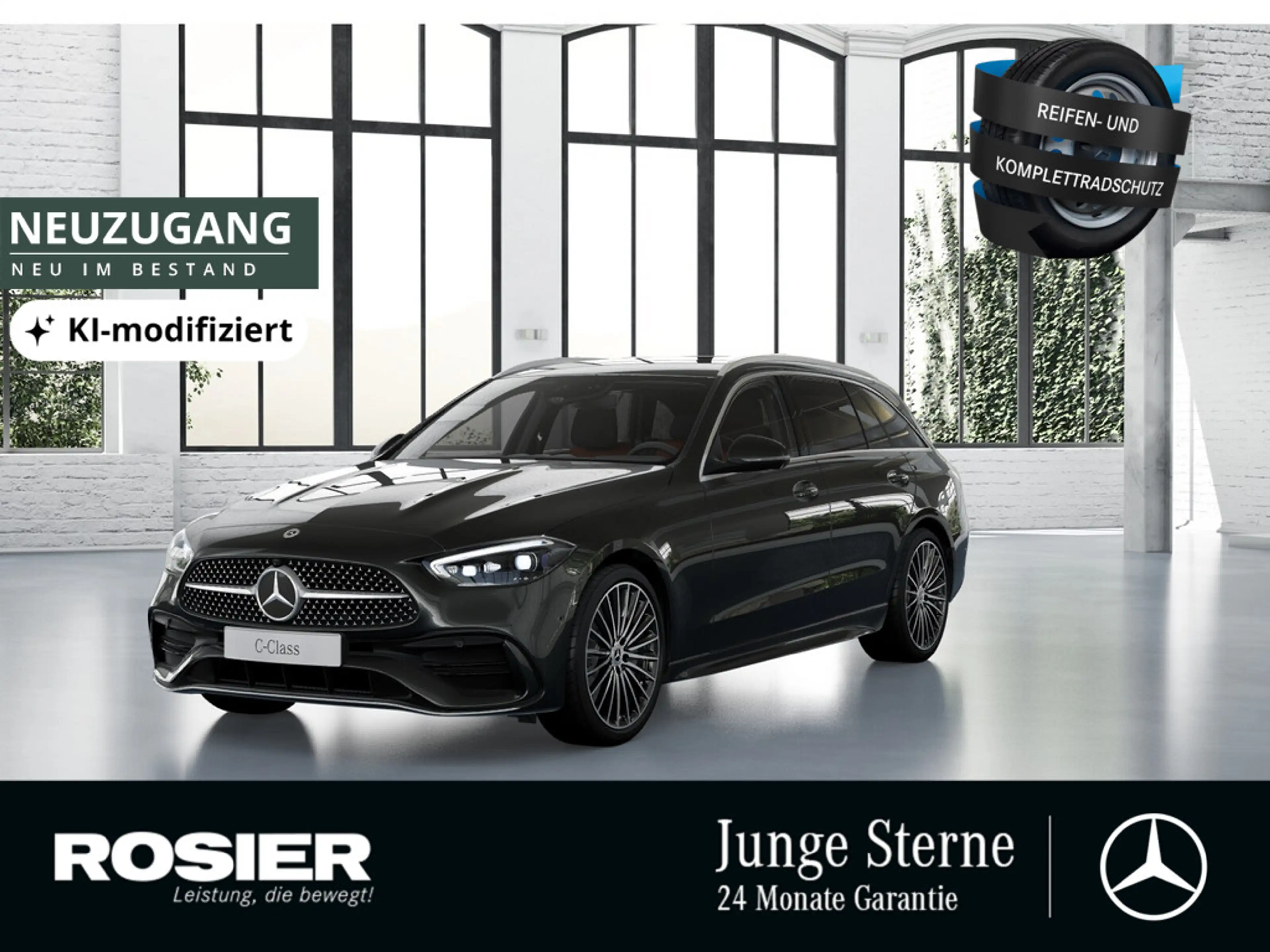Mercedes-Benz C 200 T AMG Sport Edition AHK ACC LED 360° BT