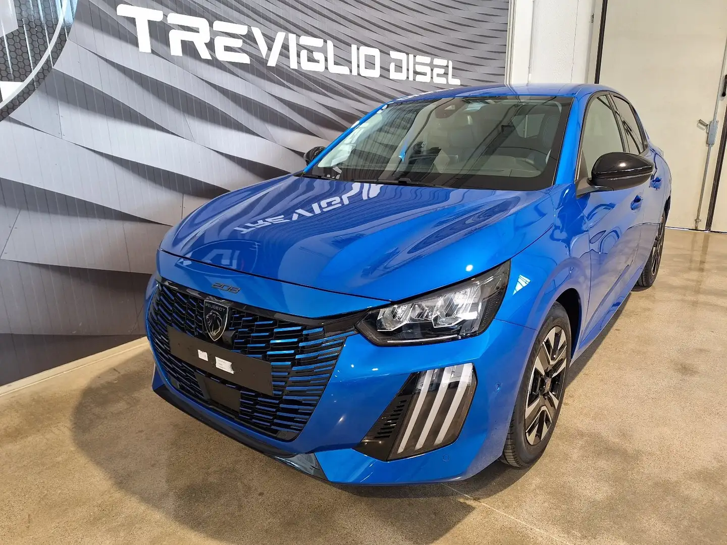 Peugeot 208 hybrid 100cv dcs 6 ALLURE KM ZERO PRONTA CONSEGNA Bleu - 1
