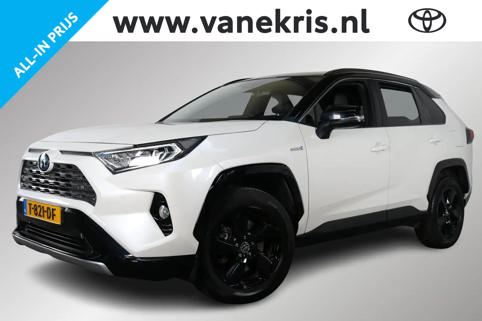 Toyota RAV 4 2.5 Hybrid Bi-Tone, Apple-carplay, Android-auto To Blanc - 1