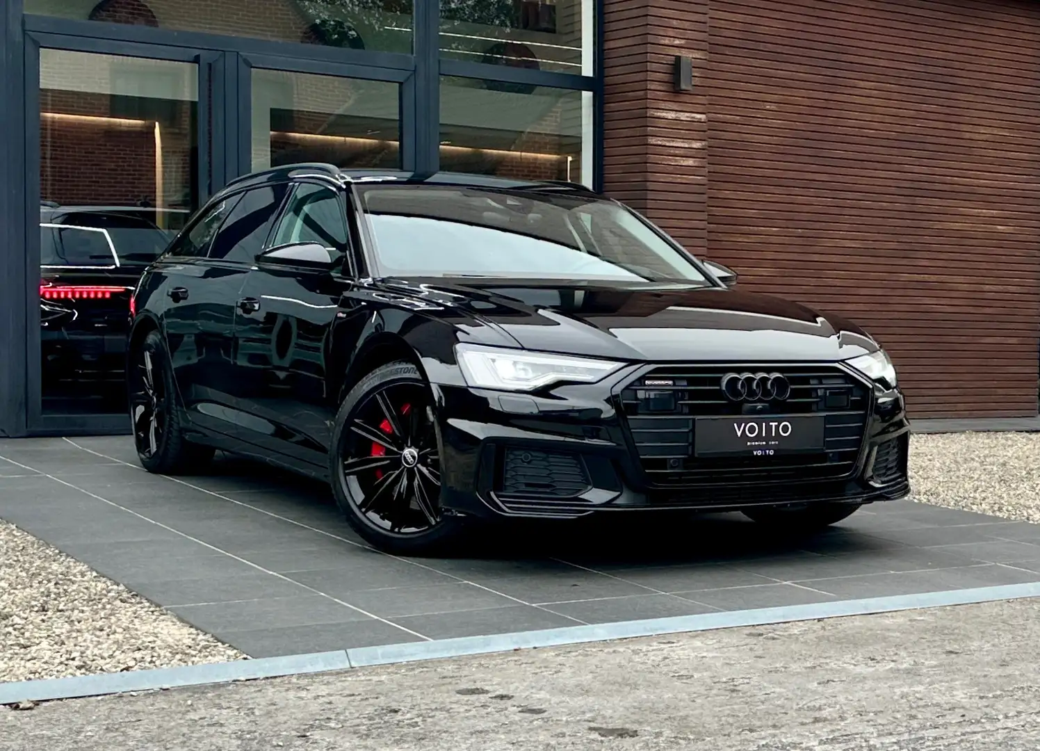 Audi A6 Avant 55TFSIe quattro S-LINE COMP/360/HUD/ACC/TH Noir - 1