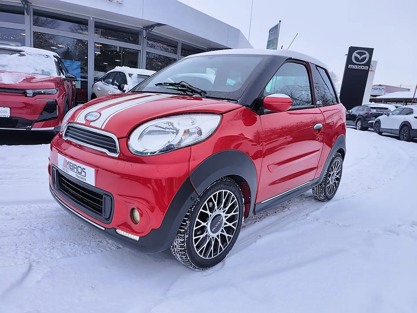 Microcar M8 dCi *Autofahren ab 15* Rot - 1