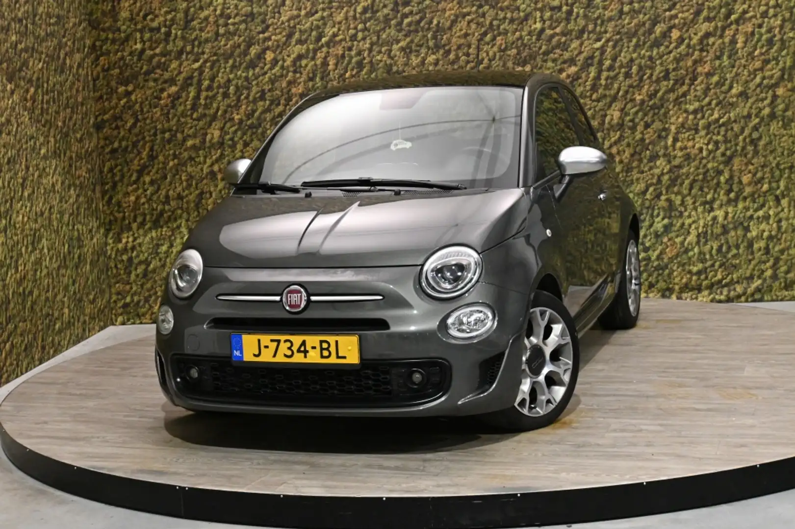 Fiat 500 1.0 Hybr. Rockstar *Navi *Carplay *NAP *Unieke kle Grijs - 1
