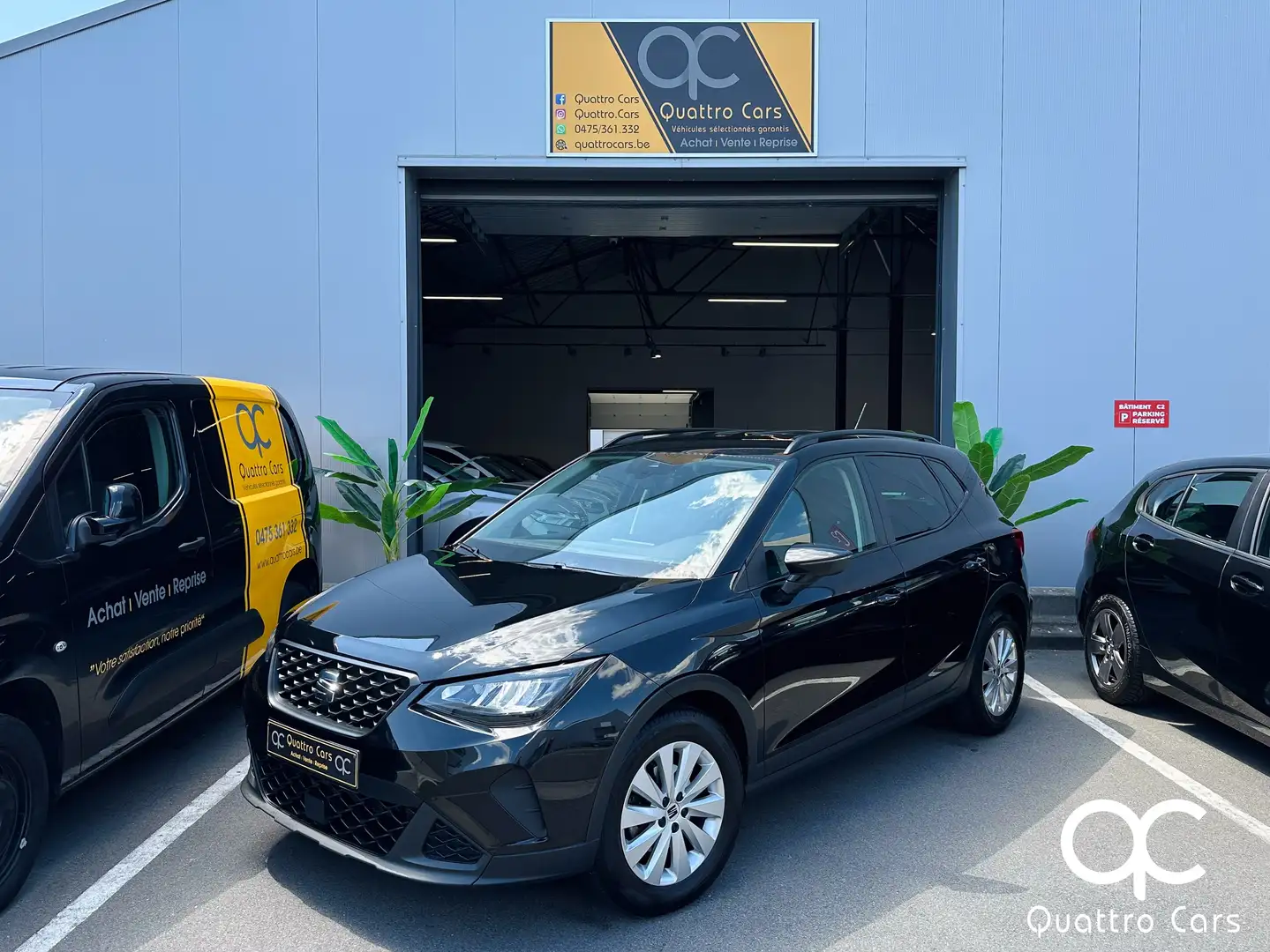 SEAT Arona 1.0 TSI - 1er Proprio - Car play - Gps - New lift Noir - 1