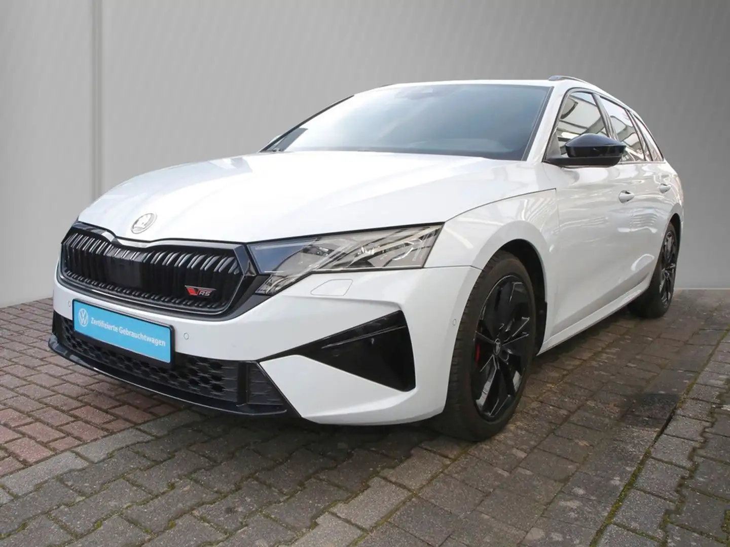 Skoda Octavia Combi 2.0 TSI DSG RS 18''ACC Matrix SHZ Kam Weiß - 2