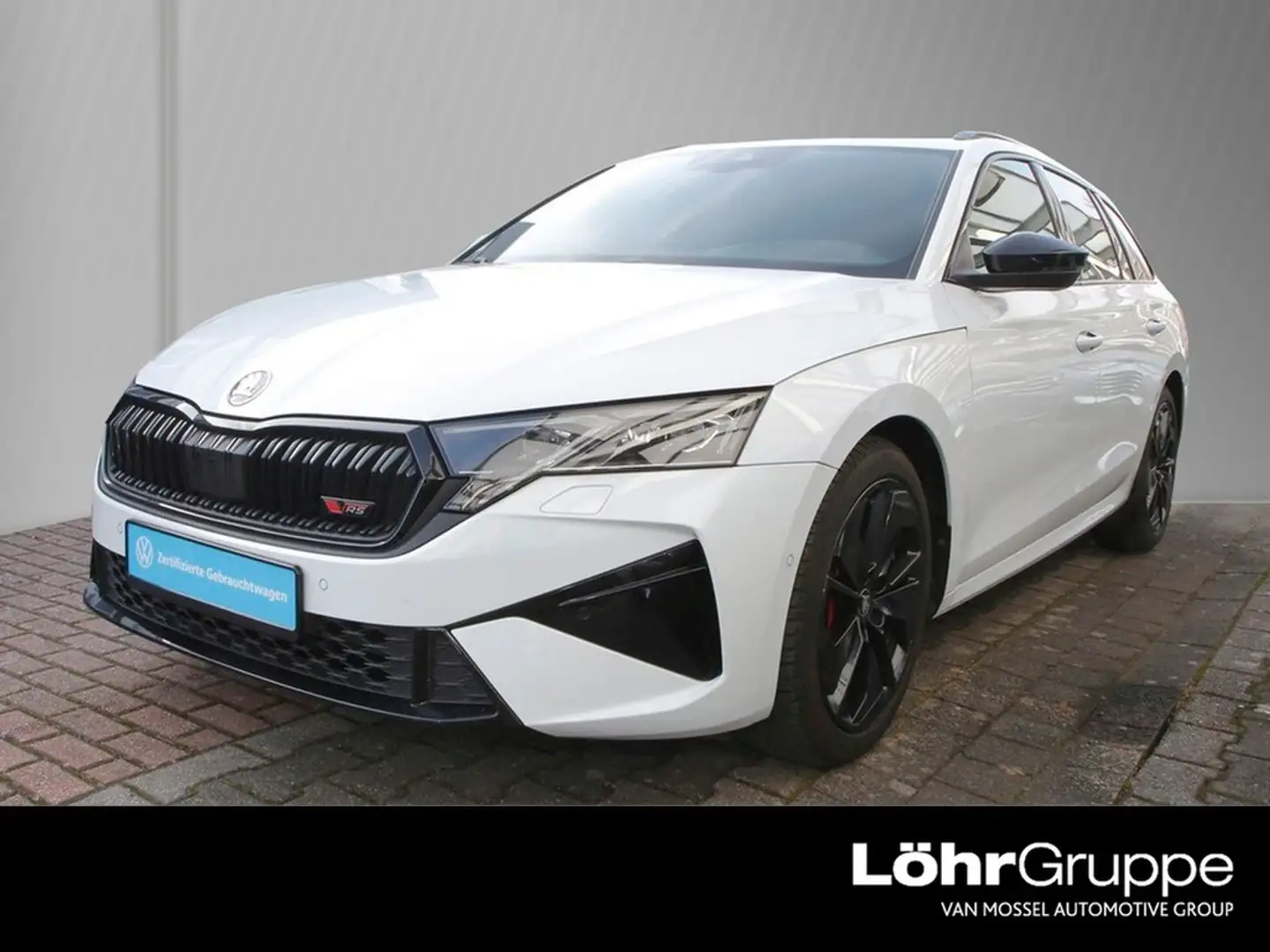 Skoda Octavia Combi 2.0 TSI DSG RS 18''ACC Matrix SHZ Kam Weiß - 1